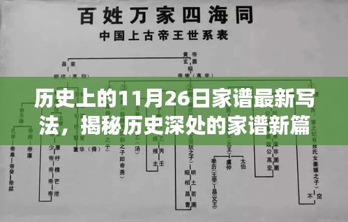 历史上的11月26日家谱最新写法，揭秘历史深处的家谱新篇章，小巷中的特色小店，探寻家族脉络的宝藏秘境