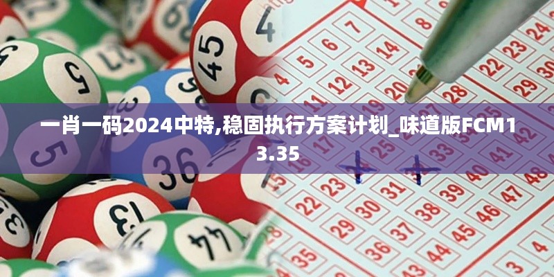 一肖一码2024中特,稳固执行方案计划_味道版FCM13.35