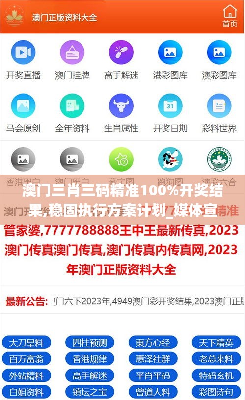 澳门三肖三码精准100%开奖结果,稳固执行方案计划_媒体宣传版CNK13.48