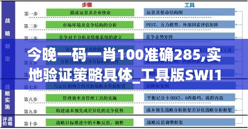 今晚一码一肖100准确285,实地验证策略具体_工具版SWI13.8