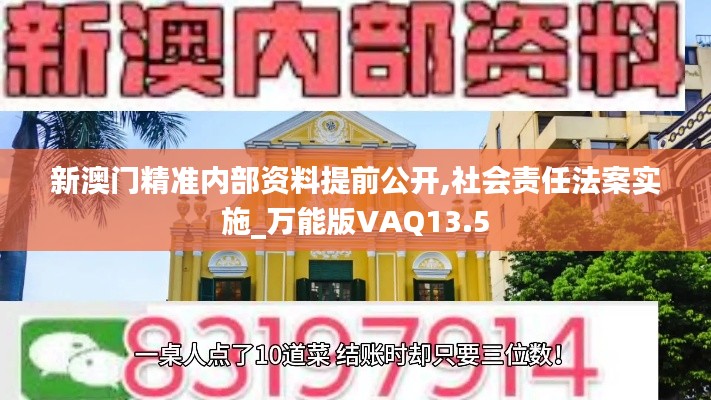 新澳门精准内部资料提前公开,社会责任法案实施_万能版VAQ13.5