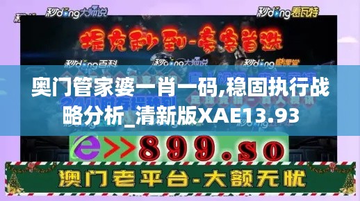 奥门管家婆一肖一码,稳固执行战略分析_清新版XAE13.93