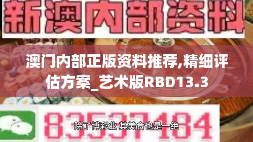 澳门内部正版资料推荐,精细评估方案_艺术版RBD13.3