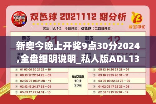 新奥今晚上开奖9点30分2024,全盘细明说明_私人版ADL13.92