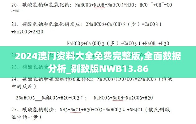 2024澳门资料大全免费完整版,全面数据分析_别致版NWB13.86