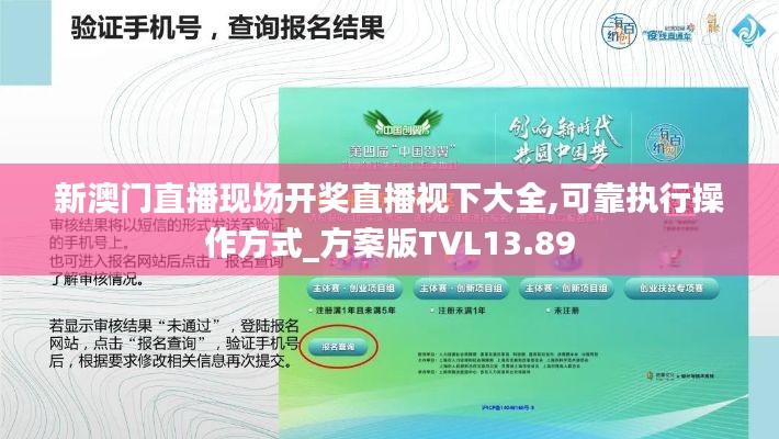 新澳门直播现场开奖直播视下大全,可靠执行操作方式_方案版TVL13.89