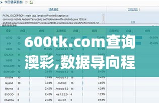 600tk.com查询澳彩,数据导向程序解析_透明版ZEQ13.69