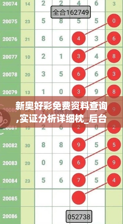 新奥好彩免费资料查询,实证分析详细枕_后台版CWZ13.74