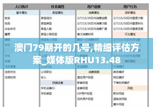 澳门79期开的几号,精细评估方案_媒体版RHU13.48