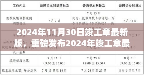 重磅发布，2024年竣工章最新版高科技产品，智能生活新体验来袭