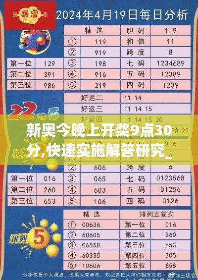 新奥今晚上开奖9点30分,快速实施解答研究_云端共享版CCQ19.885