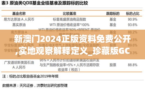 新澳门2024正版资料免费公开,实地观察解释定义_珍藏版GCL49.584