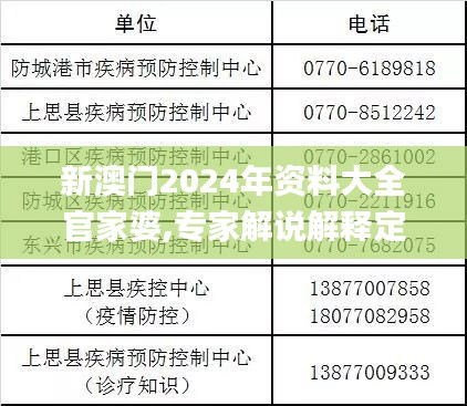 新澳门2024年资料大全官家婆,专家解说解释定义_知识版SBU69.467