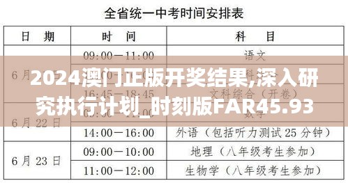 2024澳门正版开奖结果,深入研究执行计划_时刻版FAR45.935