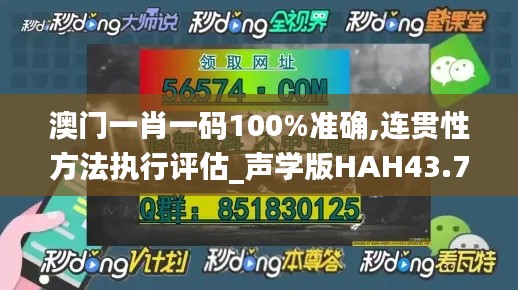 澳门一肖一码100%准确,连贯性方法执行评估_声学版HAH43.712