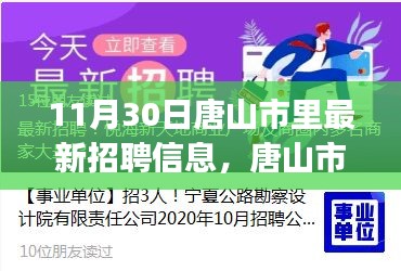 11月30日唐山市最新招聘信息汇总及获取攻略——初学者与进阶用户必读