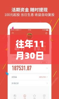 往年11月30日金蛋理财热门消息揭秘，秘密与温馨故事回顾