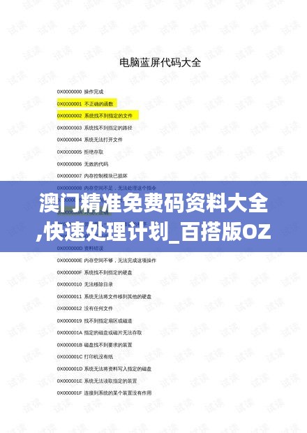 澳门精准免费码资料大全,快速处理计划_百搭版OZV73.908