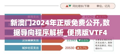 新澳门2024年正版免费公开,数据导向程序解析_便携版VTF42.165