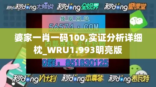 婆家一肖一码100,实证分析详细枕_WRU1.993明亮版