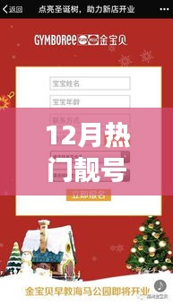 12月热门靓号贷，温情圣诞的友情与陪伴之旅