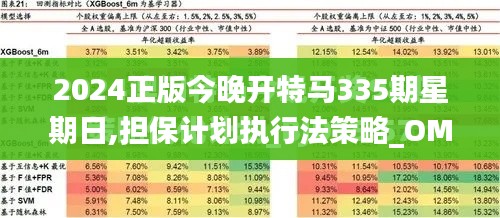 2024正版今晚开特马335期星期日,担保计划执行法策略_OMV46.412显示版