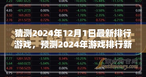 未来猜想之旅，预测2024年游戏排行新趋势与最新热门游戏