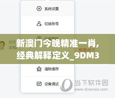 新澳门今晚精准一肖,经典解释定义_9DM38.843-7