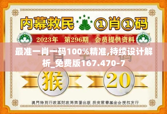 最准一肖一码100%精准,持续设计解析_免费版167.470-7