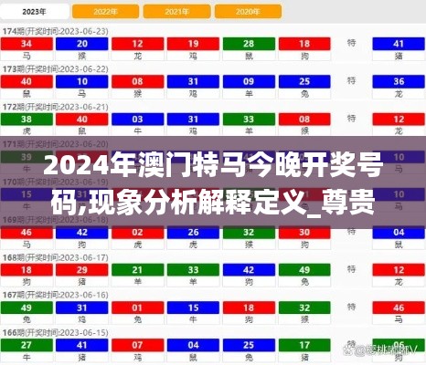 2024年澳门特马今晚开奖号码,现象分析解释定义_尊贵版69.937-1