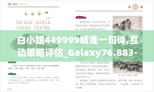 白小姐449999精准一句诗,互动策略评估_Galaxy76.883-3