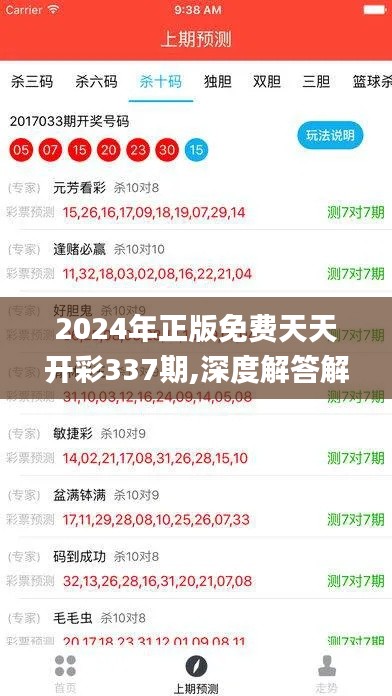 2024年正版免费天天开彩337期,深度解答解释定义_bundle26.666-1