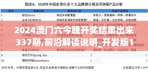 2024澳门六今晚开奖结果出来337期,前沿解读说明_开发版14.937-2