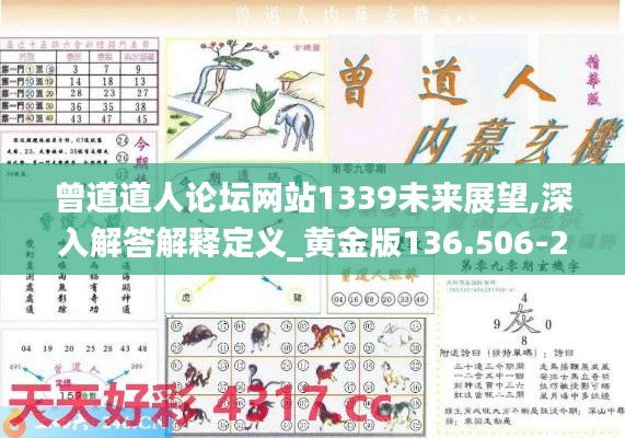 曾道道人论坛网站1339未来展望,深入解答解释定义_黄金版136.506-2