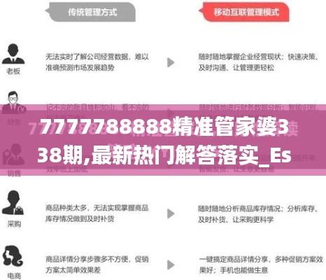 7777788888精准管家婆338期,最新热门解答落实_Essential39.734-6