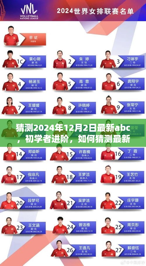 2024年12月2日最新ABC猜测指南，初学者进阶的详细步骤