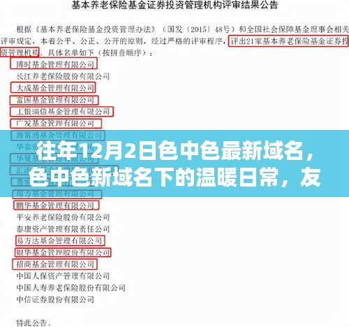 色中色新域名下的温暖日常，友谊与爱在每年的12月2日传递