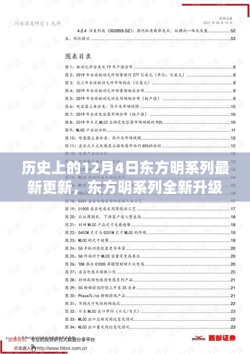 历史上的12月4日东方明系列最新更新，东方明系列全新升级，历史上的12月4日重塑科技梦想，体验未来生活新纪元