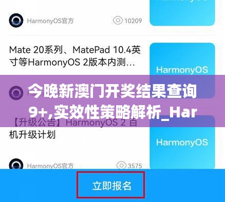 今晚新澳门开奖结果查询9+,实效性策略解析_HarmonyOS23.909