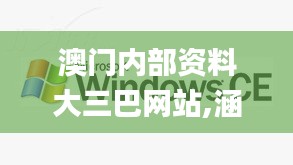 澳门内部资料大三巴网站,涵盖广泛的解析方法_XP34.221