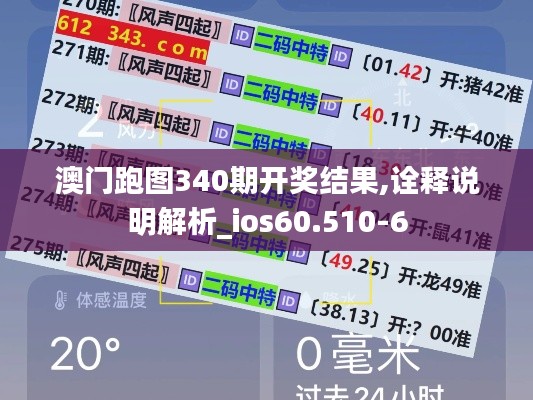 澳门跑图340期开奖结果,诠释说明解析_ios60.510-6