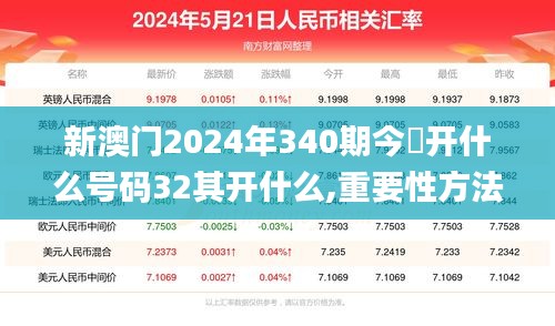 新澳门2024年340期今睌开什么号码32其开什么,重要性方法解析_专业款65.373-2