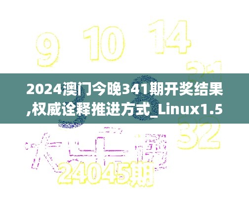 2024澳门今晚341期开奖结果,权威诠释推进方式_Linux1.599