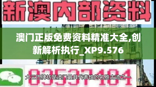 澳门正版免费资料精准大全,创新解析执行_XP9.576