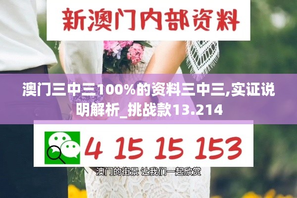 澳门三中三100%的资料三中三,实证说明解析_挑战款13.214