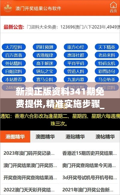 新澳正版资料341期免费提供,精准实施步骤_3DM5.901