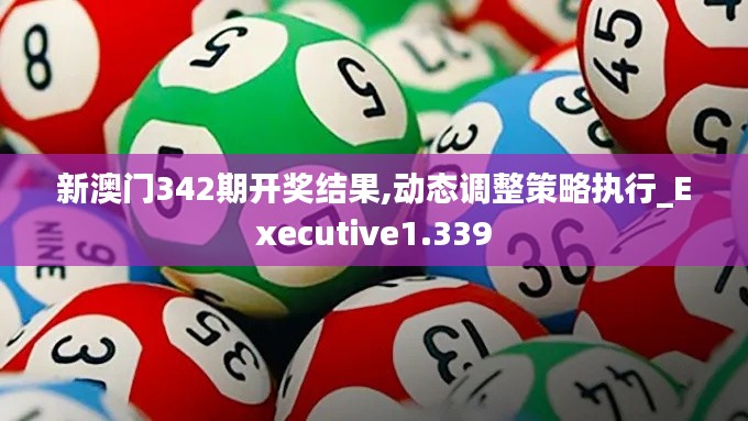 新澳门342期开奖结果,动态调整策略执行_Executive1.339