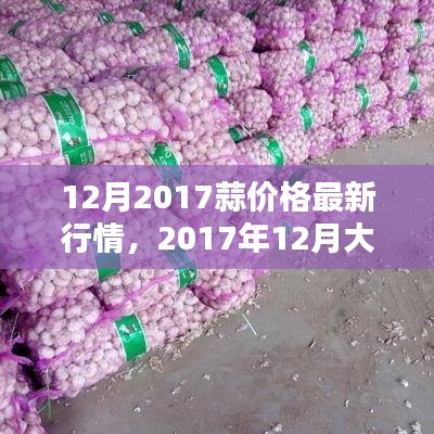 2017年12月大蒜价格行情深度解析及最新市场动态