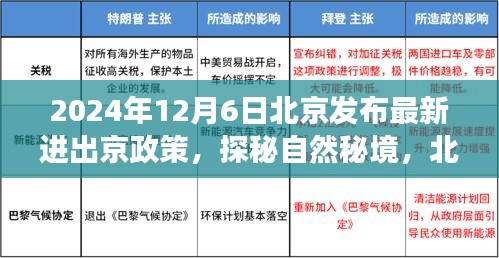 北京最新进出京政策发布，探秘自然秘境，心灵之旅启程