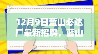 蓝山必达厂最新招聘指南，适合初学者与进阶用户的招聘步骤详解